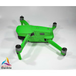 DJI MAVIC AIR 2  + RC - SKIN - CARBON GRÜN/GREEN - 3-5x Batterie / Folie / Decal