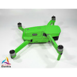 DJI MAVIC AIR 2  + RC - SKIN - CARBON GRÜN/GREEN - 3-5x Batterie / Folie / Decal