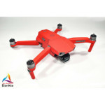 DJI MAVIC AIR 2  + RC - SKIN - CARBON ROT / RED - 3-5x Batterie / Folie / Decal