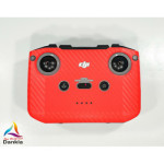 DJI MAVIC AIR 2  + RC - SKIN - CARBON ROT / RED - 3-5x Batterie / Folie / Decal