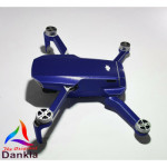 DJI MINI 2 - SKIN- ALU BLAU GEBÜRSTET/BLUE BRUSHED- Decal - Wrap -  Folie - Foil