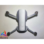 DJI MINI 2 - SKIN- ALU SILBER GEBÜRSTET / SILVER BRUSHED - Decal - Wrap -  Folie