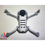 DJI MINI 2 - SKIN- ALU SILBER GEBÜRSTET / SILVER BRUSHED - Decal - Wrap -  Folie
