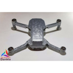 DJI MINI 2 - SKIN - HONEYCOMB SILBERGRAU /  SILVERGREY - Decal - Wrap -  Folie