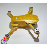 DJI MINI 2 - SKIN - HONEYCOMB GOLD  - Decal - Wrap -  Folie