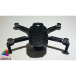 DJI MINI 2 - SKIN - HONEYCOMB SCHWARZ / HONEYCOMB BLACK  - Decal - Wrap -  Folie