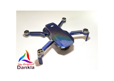 DJI MINI 2 - SKIN - METALLIC INTERGALACTIC BLUE  - Decal - Wrap -  Folie