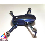 DJI MINI 2 - SKIN - METALLIC INTERGALACTIC BLUE  - Decal - Wrap -  Folie