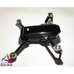 DJI MINI 2 - SKIN - METALLIC SCHWARZ / METALLIC BLACK  - Decal - Wrap -  Folie