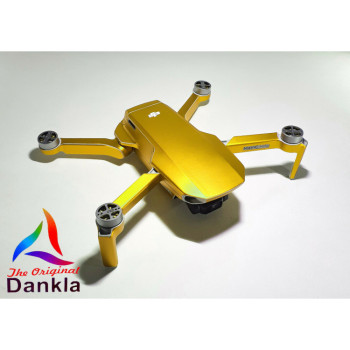 DJI MINI 2 - SKIN - CHROM GOLD / CHROME GOLD  - Decal - Wrap -  Folie
