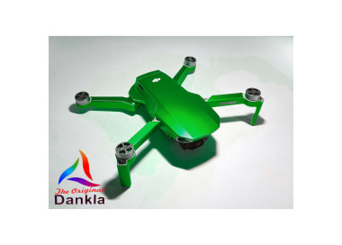 DJI MINI 2 - SKIN - CHROM GRÜN / CHROME GREEN - Decal - Wrap - Folie