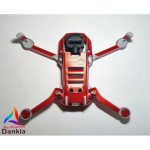 DJI MINI 2 - SKIN - CHROM ROT / CHROME RED - Decal - Wrap - Folie