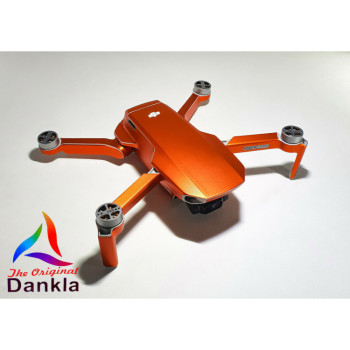 DJI MINI 2 - SKIN - CHROM ORANGE / CHROME ORANGE - Decal - Wrap - Folie