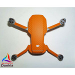 DJI MINI 2 - SKIN - CARBON ORANGE - Decal - Wrap - Folie