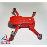 DJI MINI 2 - SKIN - CARBON ROT / CARBON RED - Decal - Wrap - Folie