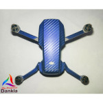 DJI MINI 2 - SKIN - CARBON BLAU / CARBON BLUE - Decal - Wrap - Folie