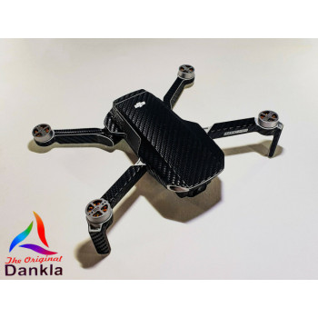 DJI MINI 2 - SKIN - CARBON SCHWARZ / CARBON BLACK - Decal - Wrap - Folie