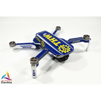 DJI MAVIC MINI - SKIN - THW -  / Folie / Decal / Wrap / Drohne