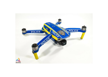 DJI MAVIC AIR 2 - SKIN - DESIGN: POLICE - Folie / Decal / Wrap / Foil