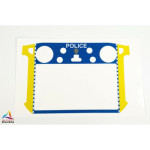 DJI MAVIC AIR 2 - SKIN - DESIGN: POLICE - Folie / Decal / Wrap / Foil