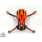 DJI MAVIC MINI - SKIN - FLAMES -  / Folie / Decal / Wrap / Drohne