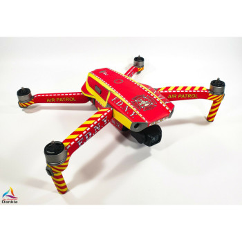 DJI MAVIC AIR 2 - SKIN - DESIGN: F.D.N.Y. - Folie / Decal / Wrap / Foil