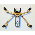 PARROT ANAFI - SKIN - METALLIC GOLD - 3-5 Batterie / Drohne / Zubehör / Folie