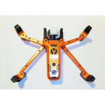 PARROT ANAFI - SKIN - METALLIC MANDARINE - 3-5 Batterie/Drohne / Zubehör / Folie