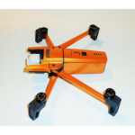 PARROT ANAFI - SKIN - METALLIC MANDARINE - 3-5 Batterie/Drohne / Zubehör / Folie