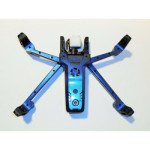 PARROT ANAFI - SKIN - METALLIC INTERGALACTIC BLUE - 3-5 Batterie/Drohne/Zubehör