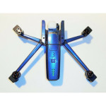 PARROT ANAFI - SKIN - METALLIC INTERGALACTIC BLUE - 3-5 Batterie/Drohne/Zubehör