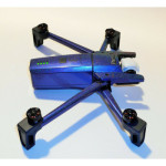 PARROT ANAFI - SKIN - METALLIC INTERGALACTIC BLUE - 3-5 Batterie/Drohne/Zubehör