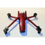 PARROT ANAFI - SKIN - METALLIC ROTBRAUN - 3-5 Batterie / Drohne / Zubehör / Foil