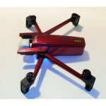 PARROT ANAFI - SKIN - METALLIC ROTBRAUN - 3-5 Batterie / Drohne / Zubehör / Foil