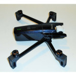 PARROT ANAFI - SKIN - METALLIC SCHWARZ - 3-5 Batterie / Drohne / Zubehör / Foil