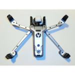 PARROT ANAFI - SKIN - METALLIC SILBER - 3-5 Batterie / Drohne / Zubehör / Foil