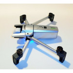 PARROT ANAFI - SKIN - METALLIC SILBER - 3-5 Batterie / Drohne / Zubehör / Foil