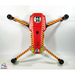 DJI MAVIC PRO/PLATINUM - SKIN - DESIGN FEUERWEHR * - 3-5 Batterien / Foil/Folie