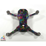 DJI MINI 2 - SKIN - DESIGN: Coloured Pixels  - Decal - Wrap -  Folie