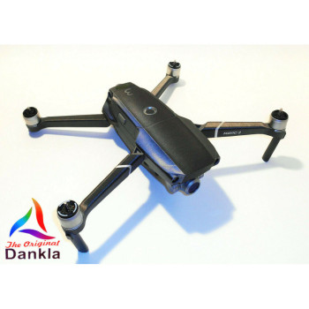 DJI MAVIC 2 PRO/ZOOM- SKIN - ALU GRAU GEBÜRSTET/ALU GREY BRUSHED - 3-5 Batterien