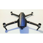 DJI MAVIC 2 PRO/ZOOM- SKIN - ALU GRAU GEBÜRSTET/ALU GREY BRUSHED - 3-5 Batterien