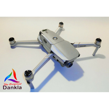 DJI MAVIC 2 PRO/ZOOM- SKIN - ALU SILBER GEB./ ALU SILVER BRUSHED - 3-5 Batterien