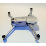 DJI MAVIC 2 PRO/ZOOM- SKIN - ALU SILBER GEB./ ALU SILVER BRUSHED - 3-5 Batterien