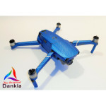 DJI MAVIC 2 PRO/ZOOM- SKIN - CARBON BLAU / CARBON BLUE - 3-5 Batterien - Drohne