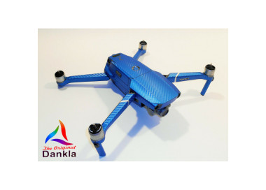 DJI MAVIC 2 PRO/ZOOM- SKIN - CARBON BLAU / CARBON BLUE - 3-5 Batterien - Drohne