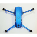 DJI MAVIC 2 PRO/ZOOM- SKIN - CARBON BLAU / CARBON BLUE - 3-5 Batterien - Drohne