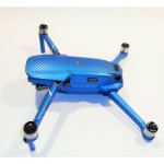 DJI MAVIC 2 PRO/ZOOM- SKIN - CARBON BLAU / CARBON BLUE - 3-5 Batterien - Drohne