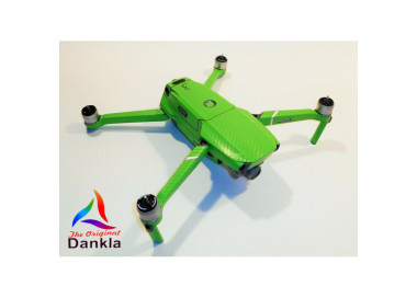 DJI MAVIC 2 PRO/ZOOM- SKIN - CARBON GRÜN / CARBON GREEN - 3-5 Batterien - Drohne