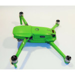 DJI MAVIC 2 PRO/ZOOM- SKIN - CARBON GRÜN / CARBON GREEN - 3-5 Batterien - Drohne