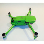 DJI MAVIC 2 PRO/ZOOM- SKIN - CARBON GRÜN / CARBON GREEN - 3-5 Batterien - Drohne